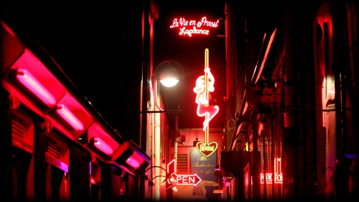 Stripclub Amsterdam Red Light District